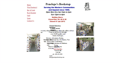 Desktop Screenshot of penelopesbookstop.com